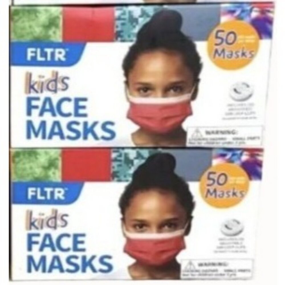 FLTR Kids Face Mask 2 Boxes Masks